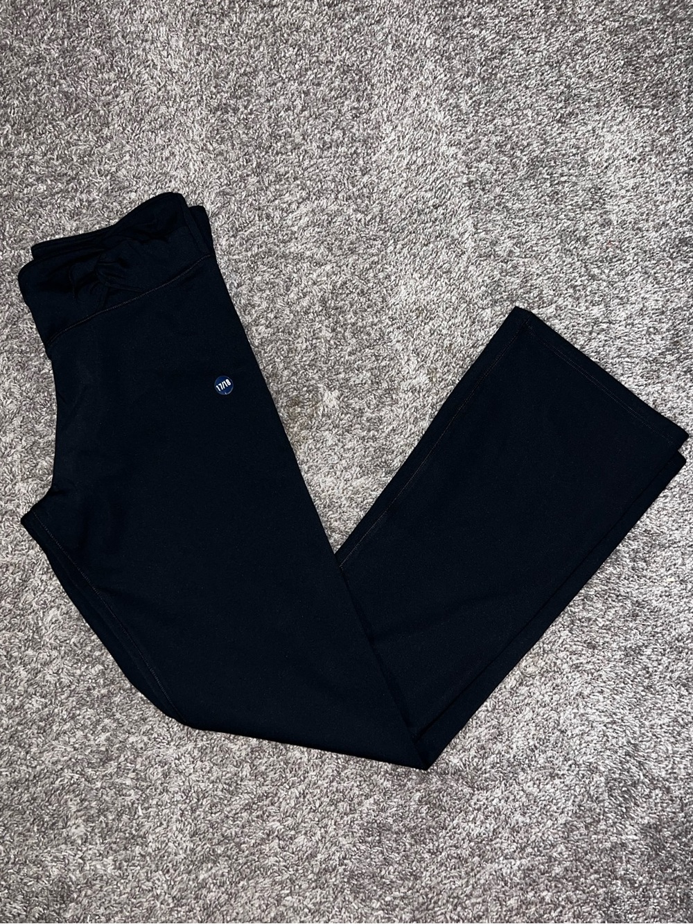 abercrombie kids Black Flare Leggings
